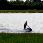 Jet ski view at our 5 star accommodation in Lancashire