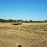 Hay Making on our field next to our 5 star holiday accommodation