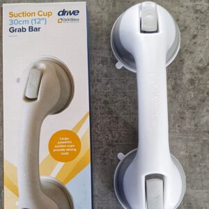 Suction grab rail to be used on glass. Promotes safer standing for anyone who needs a bit of security.